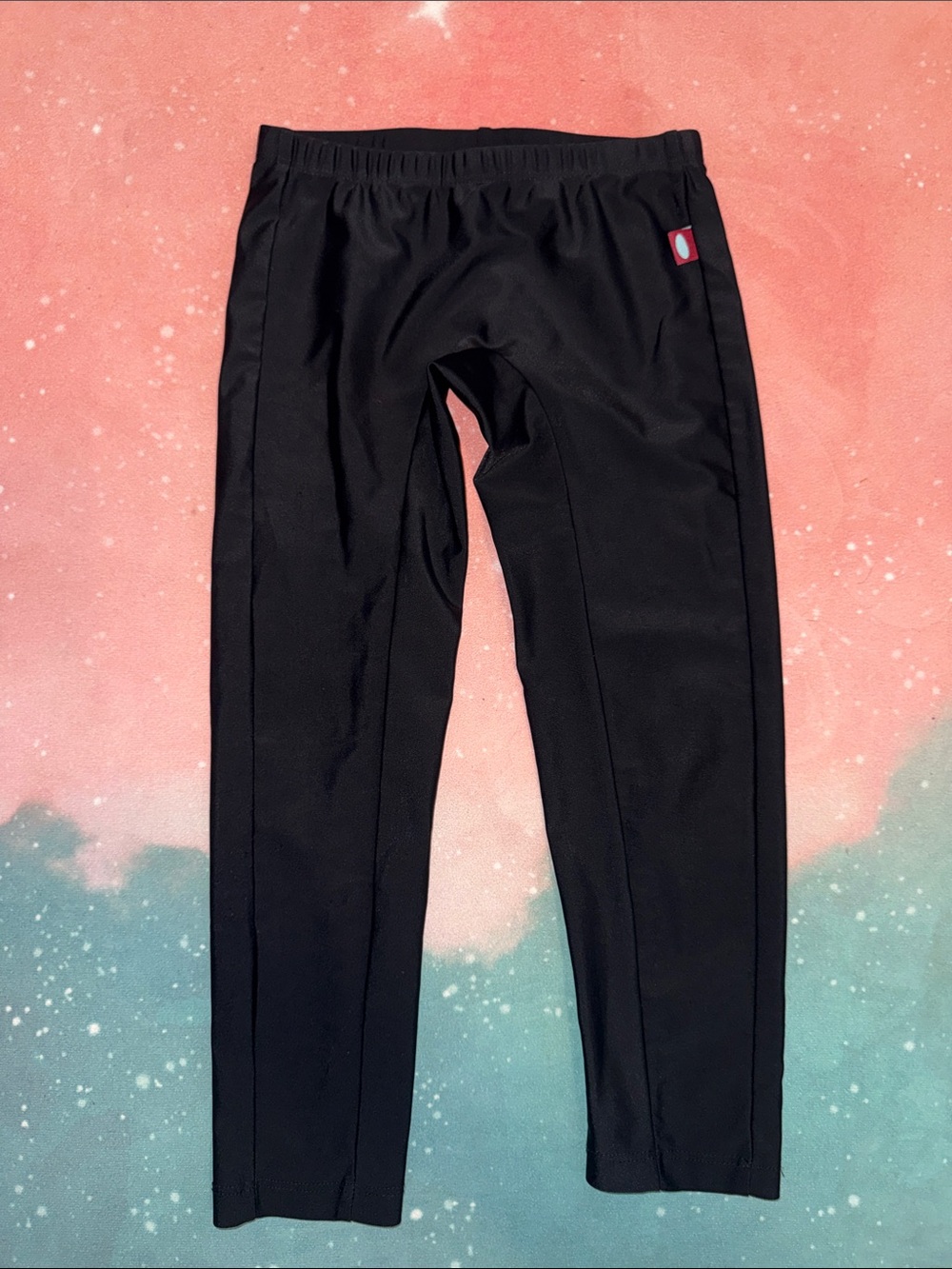 City Threads Black Kids swim pants with Side Emblem 4t